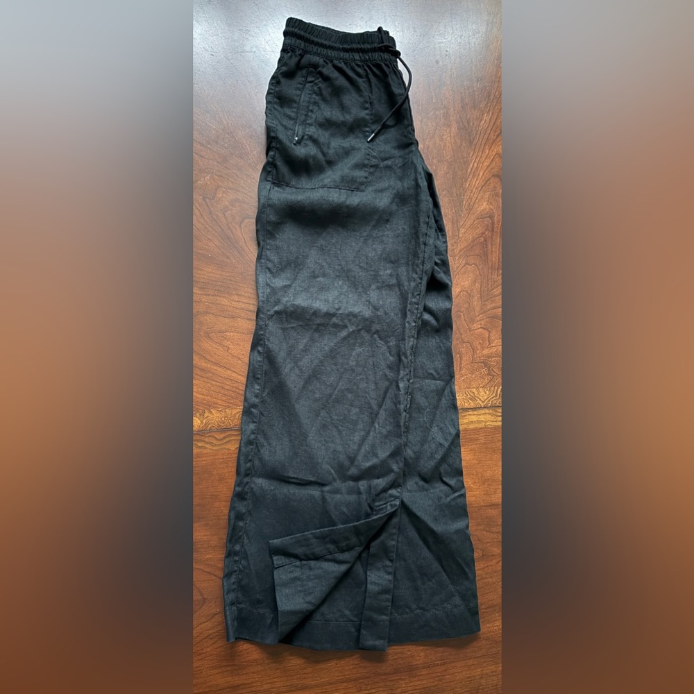 ATHLETA Retreat Wide Leg Linen Pants